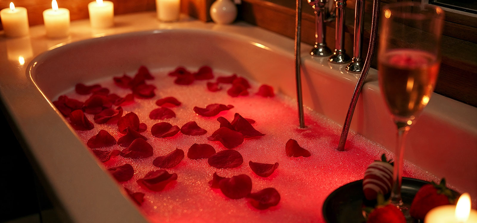 Jacuzzi Tub With Body Scrub For Men